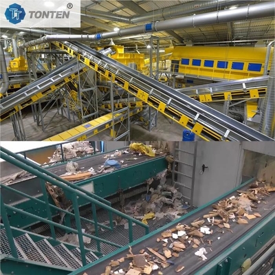 Pabrik Pengelompokan Limbah Organik Limbah Padat Kota OEM