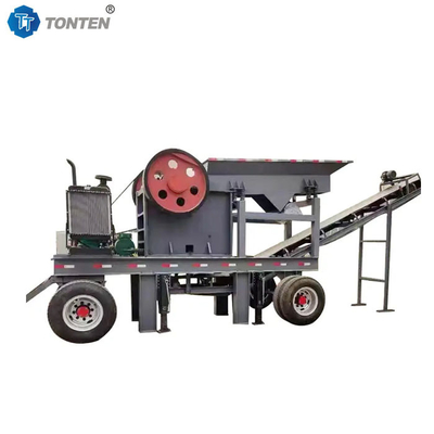 Mining Batu kapur Jaw Crusher Mesin Bijih Crusher Portable Jenis