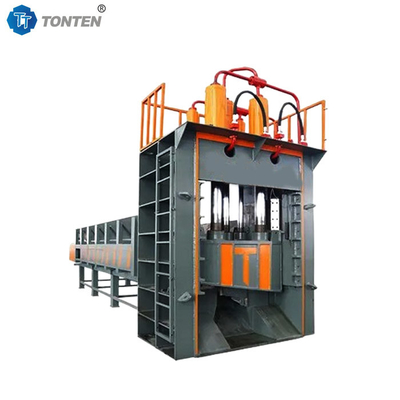 800 Ton Mesin Pemotong Logam Hidrolik Scrap Steel Car Shell Gantry Cutting