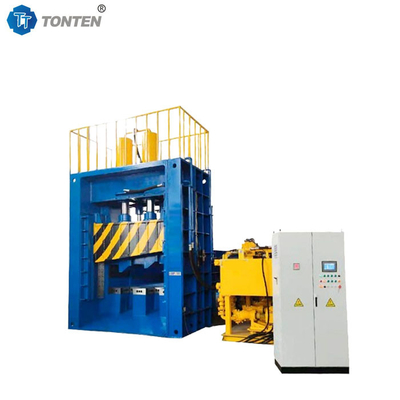 45kw Hydraulic Gantry Metal Shear Machine Pemotong Besi Baja Disesuaikan
