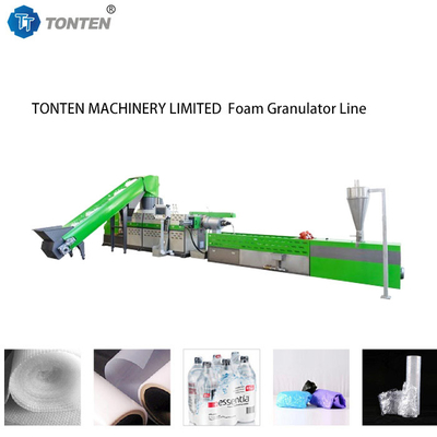 EPS Granule Foam Plastic Granulating Machine Mesin Peletizer Epe