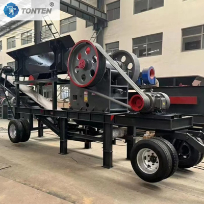 Mobil Stone Rock Jaw Crusher Produsen Primary Jaw Crusher Harga