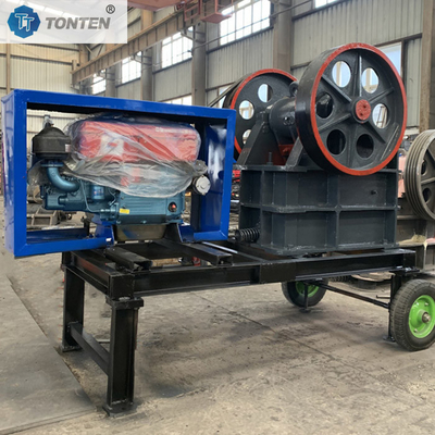 Produktivitas Tinggi Desain Modern Jaw Crusher Getaran Rendah Untuk Industri Listrik
