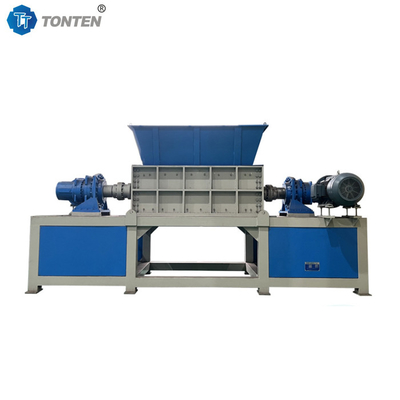 Stabil Performance Double Shaft Shredder Perbaikan Mudah untuk Industri Karet