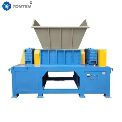 Double Shaft Shredder Metal Garbage Shredder Plastik Wood Crusher