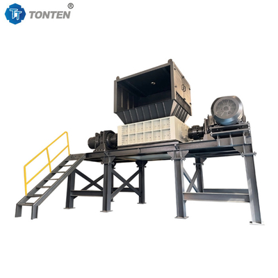 Double Shaft Shredder Metal Garbage Shredder Plastik Wood Crusher