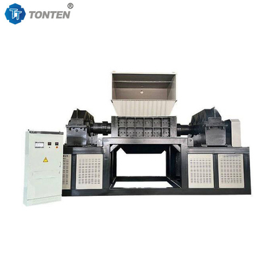 Besi Barrel Tray Bone Bisa Double Shaft Shredder Kepala Material Shredder