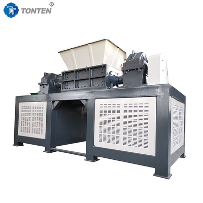 Multifunctional Double Shaft Shredder Straw Metal Crusher Mesin