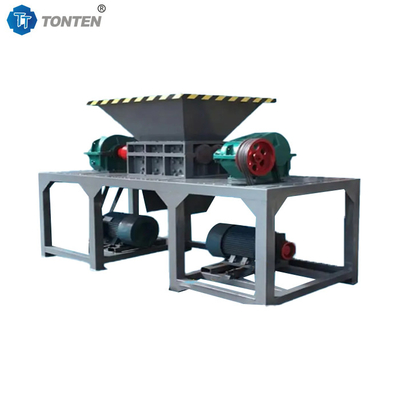 Scrap Metal Ban Perabot Crusher Mesin Double Shaft Shredder