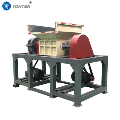 China Manufacturer Aluminium Waste Metal Double Shaft Shredder Mesin