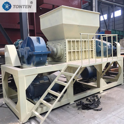 China Manufacturer Aluminium Waste Metal Double Shaft Shredder Mesin