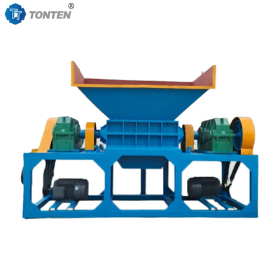 Scrap Metal Tire Shredder Mini Metal Paper Garbage Shredding Mesin