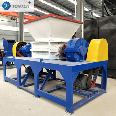 Mesin Daur Ulang Model Baru Double Shaft Shredder Untuk Kayu Plastik