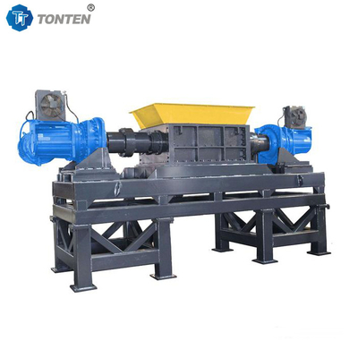 Mesin Daur Ulang Model Baru Double Shaft Shredder Untuk Kayu Plastik