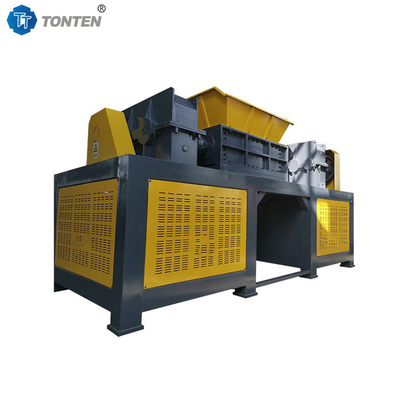 Papan sirkuit Kayu Kaleng Shredding Double Shaft Shredder Mesin