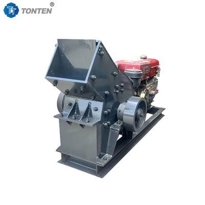 Diesel Portable Hammer Mill Crusher Mobile Stone Hammer Crusher Dengan Layar