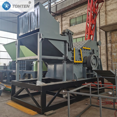 Pemecah Peralatan rumah tangga Scrap Iron Zinc Crusher Metal Crusher Mesin