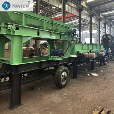 Separator puing-puing batu lumpur Mesin pemisahan konstruksi Pabrik pemisahan limbah