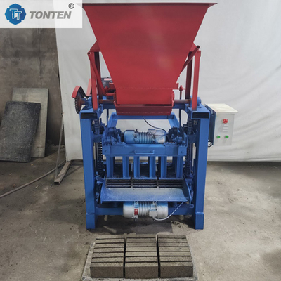 Cement Unburned Brick Making Machine Hydraulic Brick Machine Line (Mesin pembuatan batu bata yang tidak dibakar)