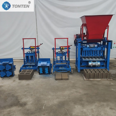 Mesin pembuatan batu bata listrik Mesin pembuatan batu bata tanah liat Semi otomatis