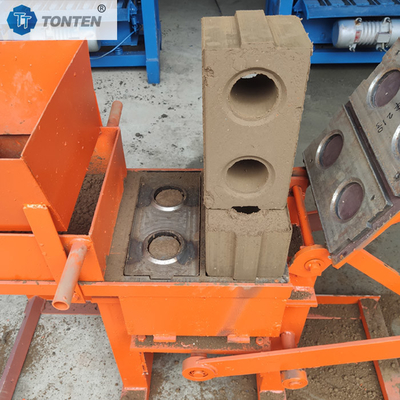 Murah tanah liat merah Interlocking Compressed Earth Block Brick Making Machine
