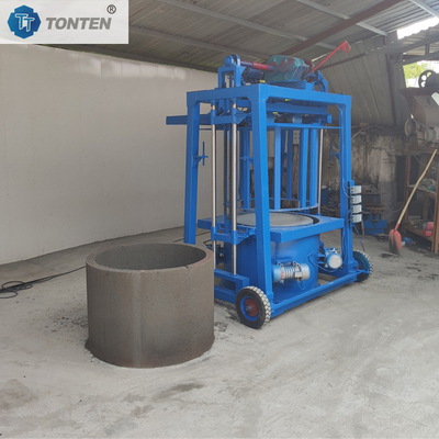 Well Pipe Machine Mesin pembuatan batu bata Mesin pembuatan batu bata saluran air