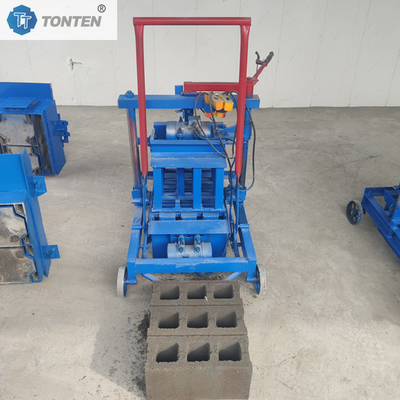 Small-scale Hand-operated Non-fired Brick Press Cement Block Brick-making Machine