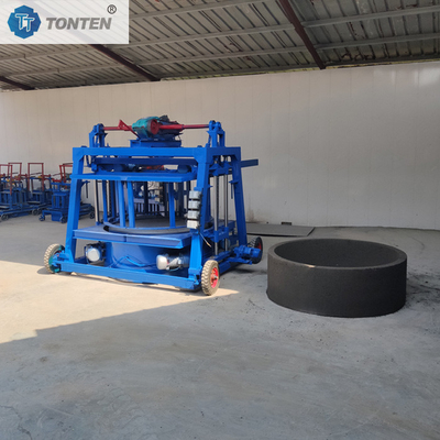 Mesin Lingkaran Jembatan Tinggi Mesin Batu Bata Seluler Pavers Beton Mesin Blok