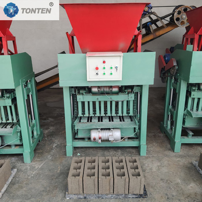 4-35B Hopper Block Molding Machine Brick Permeable Ukuran Kecil dan Menengah