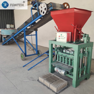 Blok Mesin Membuat Semi Otomatis Hollow Hallow Beton Cement Brick