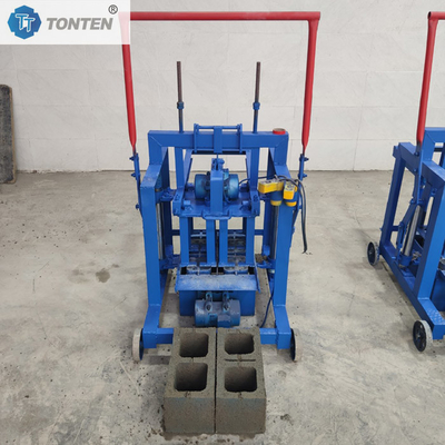 Direct Push kecil portabel batu bata membuat mesin bulat baik batu bata membuat mesin