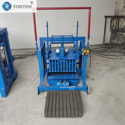 Tonten Model Kecil Pengemasan Cement Block Beton Brick Making Machine