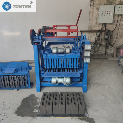 Hydraulic Interlocking Block Brick Making Machine Mesin pembuatan batu bata di Kenya