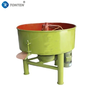 Tonten Pan Mixer Dalam Produksi Konstruksi Beton Campuran Seragam Campuran Cepat