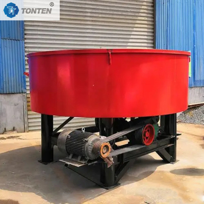 JW750 JW1000 Tipe Flat Mouth Mixer Multifungsi Campuran Beton Cement Mortar