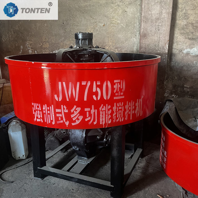 Efisiensi Tinggi Low Noise Pan Mixer Untuk Berbagai Bahan Mudah pemeliharaan