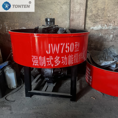 Mesin Pengaduk Pan Beton 500l Pengaduk Rol Tipe Pan