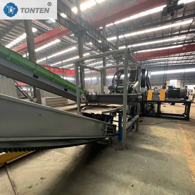 Lini daur ulang karet ban dengan efisiensi tinggi dan kebisingan rendah