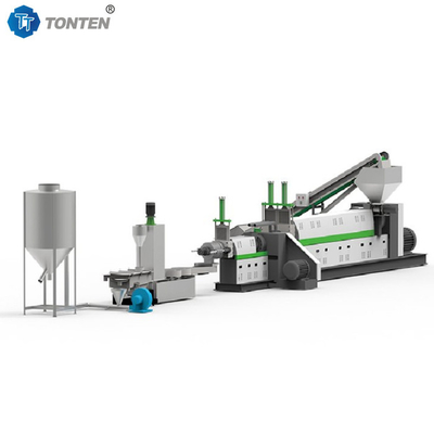 Mesin Daur Ulang Botol Plastik Limbah PP PET Pabrik Hot Washing Crusher
