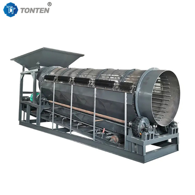 Garbage Screen Machine tanpa batang drum Screen Machine Mesin penyaringan batu tanah
