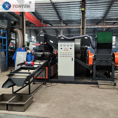 Scrap Wire Granulator Machine Tembaga Wire Daur Ulang Pemisahan Mesin Plastik
