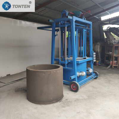 Concrete Well Ring Membuat Mesin Tumpukan Well Ring Brick Machine