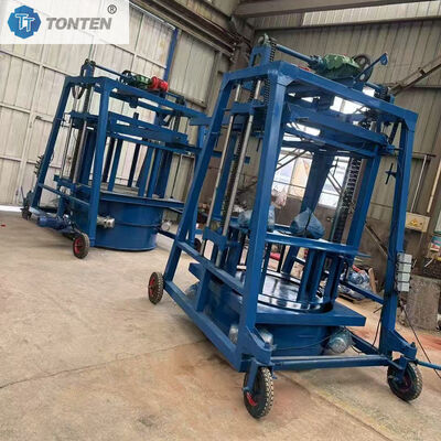 Mesin pembuatan batu bata untuk proyek konservasi air