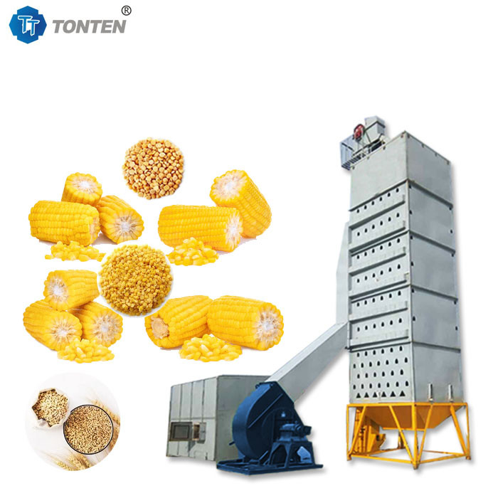 Grain Tower Dryer Mesin Gandum Sorghum Jagung Dryer Tower Pertanian