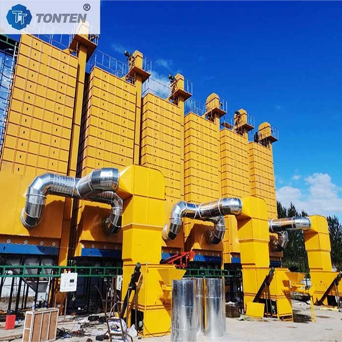 Crop Tower Dryer Soya Sorghum Tower Dryer Grain Dryer Downstream Jenis