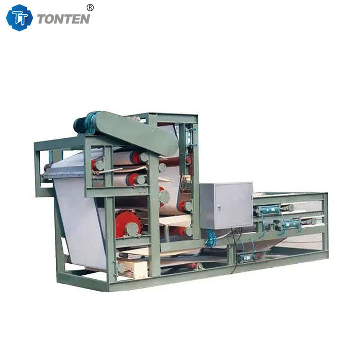 Dewatering Belt Press Filter Machine Pengolahan Limbah Produsen