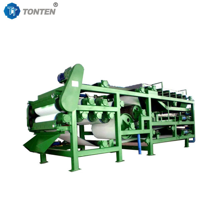 Mesin Pengecoran Filter Separator Sabuk Cairan Padat Untuk Penguras Limbah