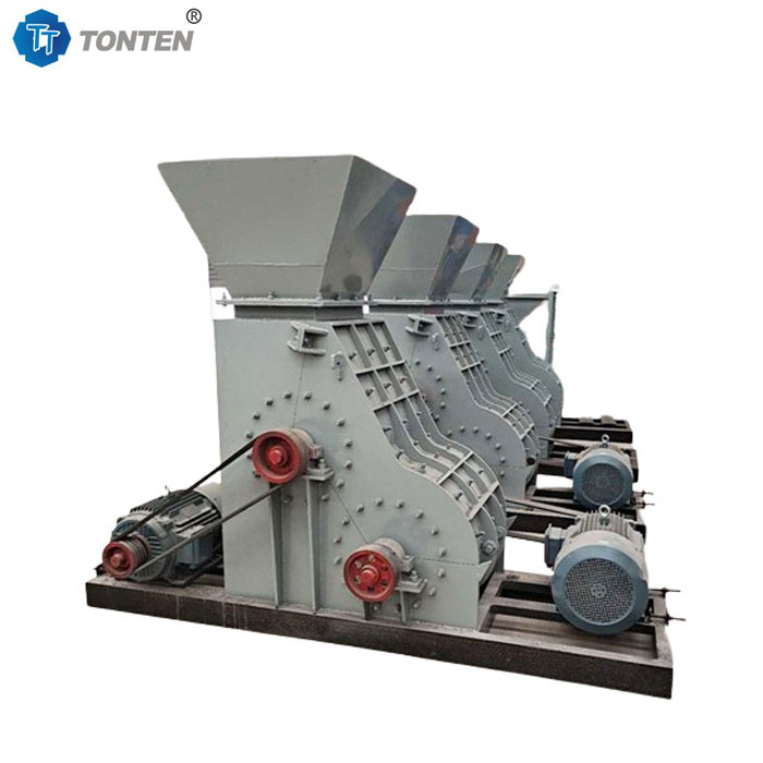 Mesin penghancur palu dua tahap Shale Pebbles Crusher Powder halus