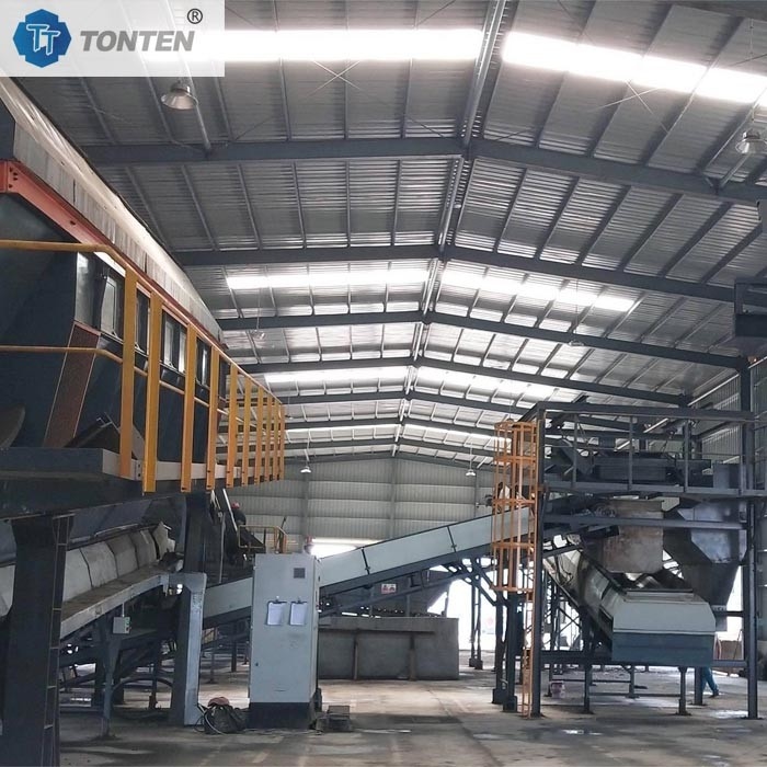 Pabrik Pengelompokan Limbah MSW Perindustrian