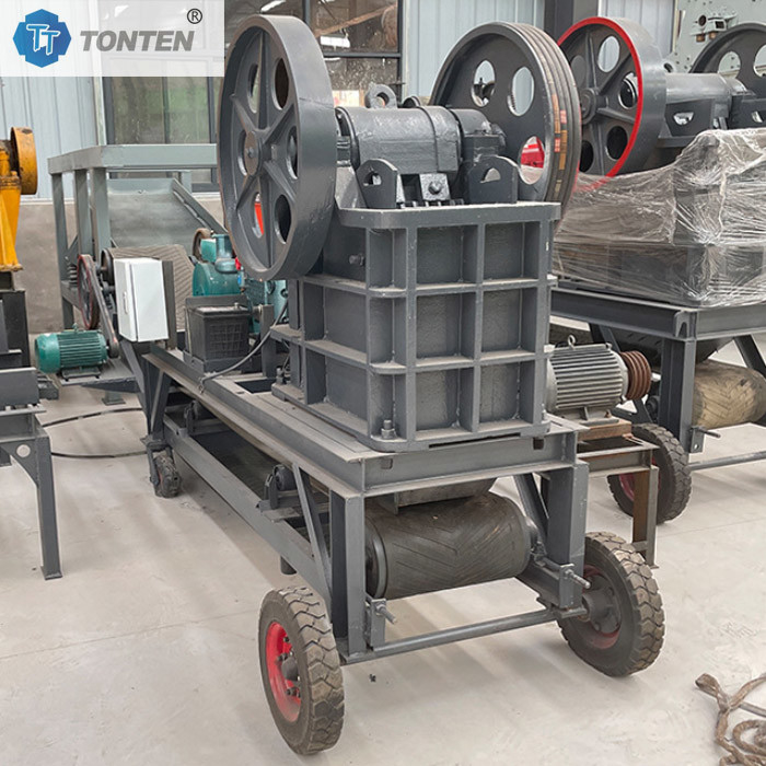 Produktivitas Tinggi Desain Modern Jaw Crusher Getaran Rendah Untuk Industri Listrik
